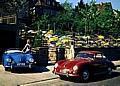 356 A Coupé, Mj. 1956 und 356 Speedster, Mj. 1955, im Frühjahr 1956 